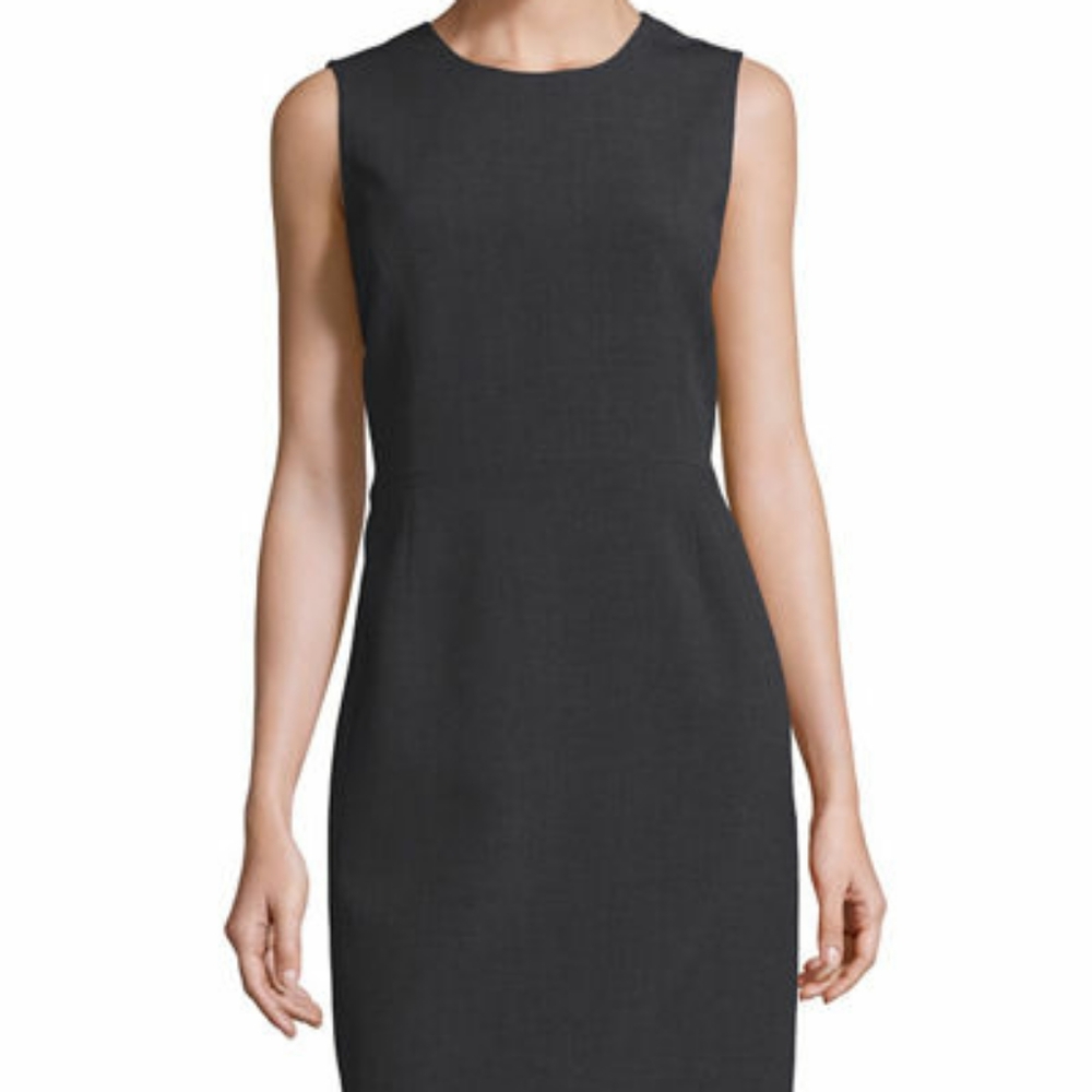 Vesti Sleeveless  Crew Neck  Sheath  Dress